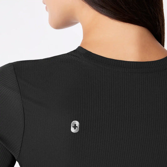 Palmer Ribbed ¾ Sleeve Underscrub