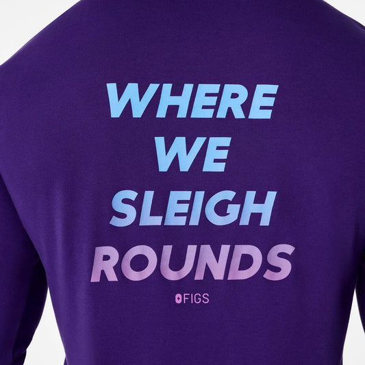 Sleigh Rounds Long-Sleeve Underscrub